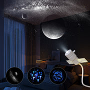 360° Rotating USB Galaxy Star Projector