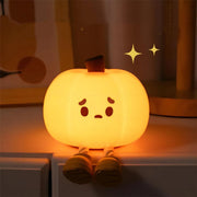Rechargeable Silicone Pumpkin Night Light