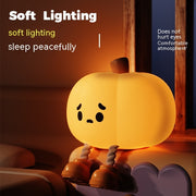 Rechargeable Silicone Pumpkin Night Light