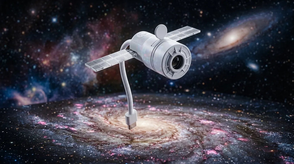 360° Rotating USB Galaxy Star Projector