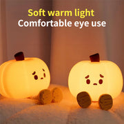 Rechargeable Silicone Pumpkin Night Light